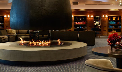 Ecosmart Fire XL900 Ethanol Burner - Black Finish - ESF.B.XL9.WTT.BL